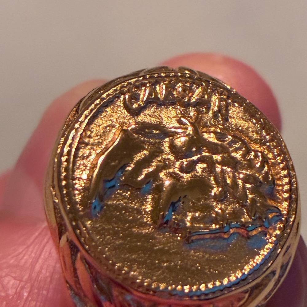 Gold Statement Ring